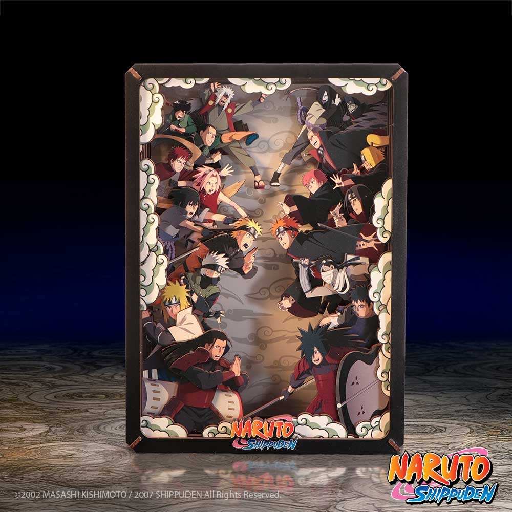 Nemesis Now Naruto - Combat Wooden Theatre (Large) Beeld/figuur - Multicolours